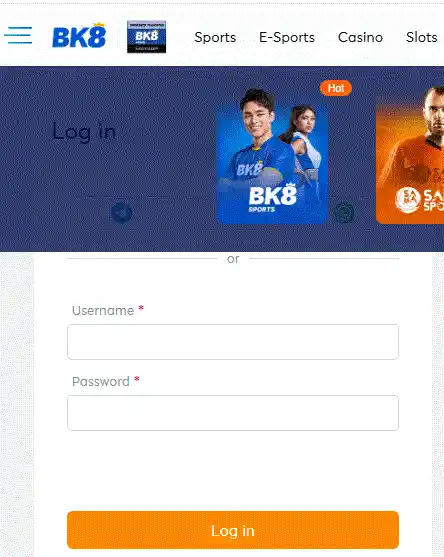 BK8 LOGIN