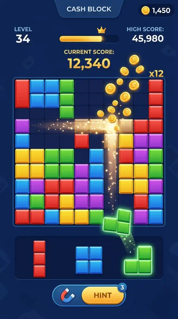 Cash Block game